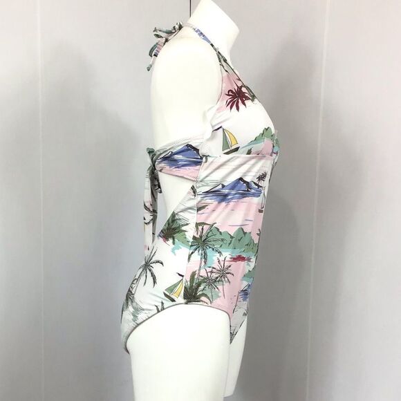 ModCloth The Brenda One Piece Swimsuit Sz XL NWOT - Picture 4 of 7